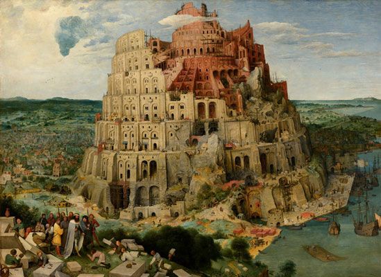 Veža Babel, Pieter Brueghel starší